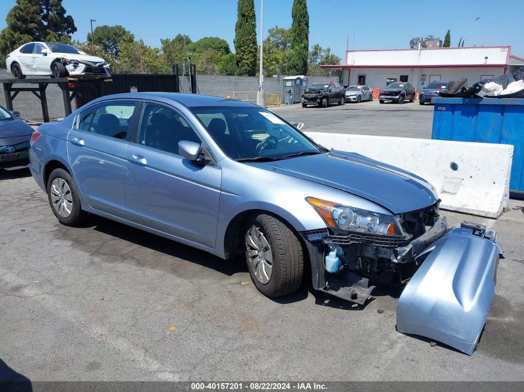 2011 HONDA ACCORD 2.4 LX Blue  Gasoline 1HGCP2F34BA130416 photo #1