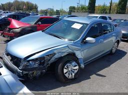 2011 HONDA ACCORD 2.4 LX Blue  Gasoline 1HGCP2F34BA130416 photo #3