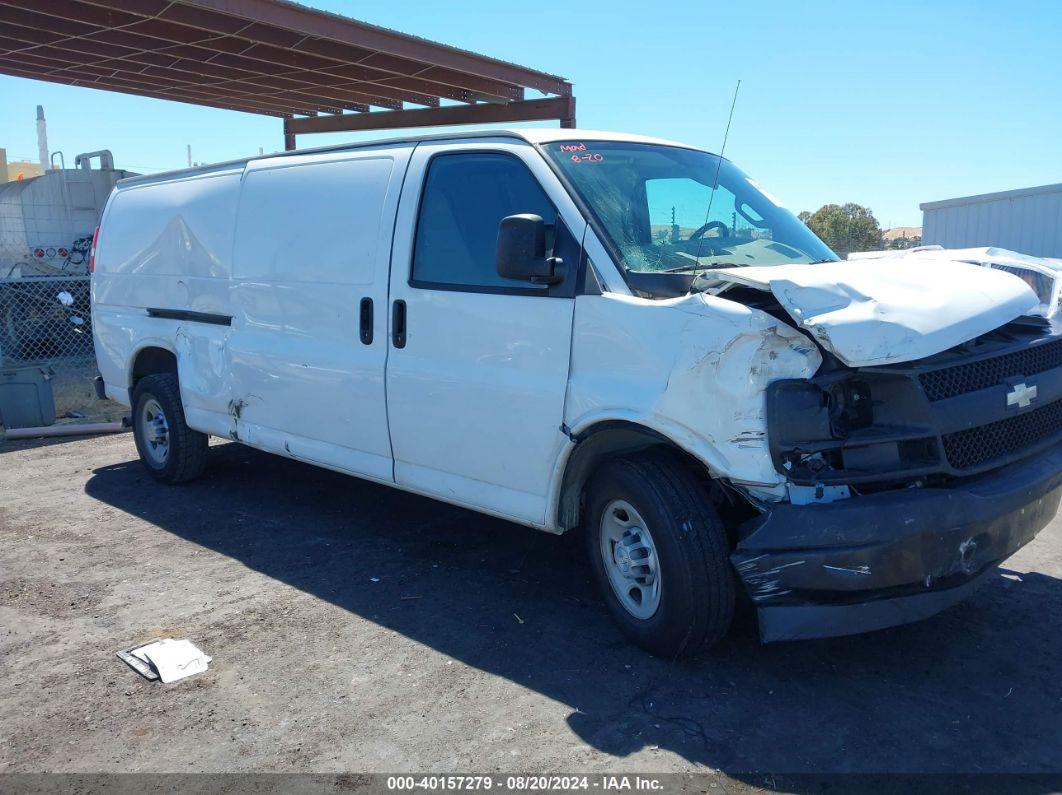 2017 CHEVROLET EXPRESS 2500 WORK VAN White  Flexible Fuel 1GCWGBFG5H1108903 photo #1