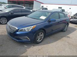 2015 HYUNDAI SONATA SE Blue  Gasoline 5NPE24AF7FH033874 photo #3