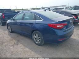 2015 HYUNDAI SONATA SE Blue  Gasoline 5NPE24AF7FH033874 photo #4