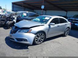 2013 CHRYSLER 200 TOURING Gray  Flexible Fuel 1C3CCBBG3DN723994 photo #3