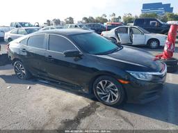 2018 HONDA CIVIC EX Black  Gasoline 19XFC2F74JE204777 photo #2