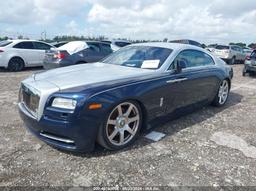 2014 ROLLS-ROYCE WRAITH Dark Blue  Gasoline SCA665C58EUX84660 photo #3