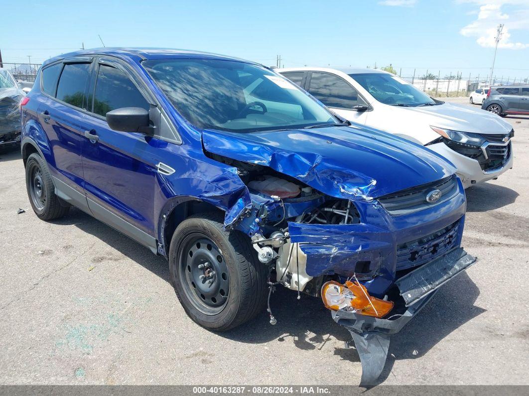 2015 FORD ESCAPE S Blue  Gasoline 1FMCU0F71FUA25234 photo #1