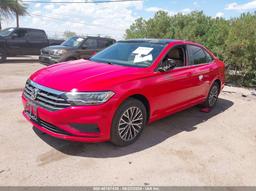 2020 VOLKSWAGEN JETTA 1.4T R-LINE/1.4T S/1.4T SE Red  Gasoline 3VWC57BU7LM094948 photo #3