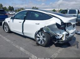 2023 TESLA MODEL Y AWD/LONG RANGE DUAL MOTOR ALL-WHEEL DRIVE White  Electric 7SAYGDEEXPF763667 photo #4