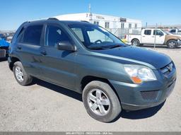 2009 KIA SPORTAGE LX V6 Gray  Gasoline KNDJE723397576207 photo #2