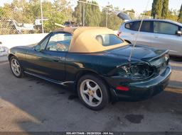 1999 MAZDA MX-5 MIATA LEATHER PKG/POPULAR EQUIPMENT PKG/SPORTS PKG/TOURING PKG Green  Gasoline JM1NB3531X0137771 photo #4