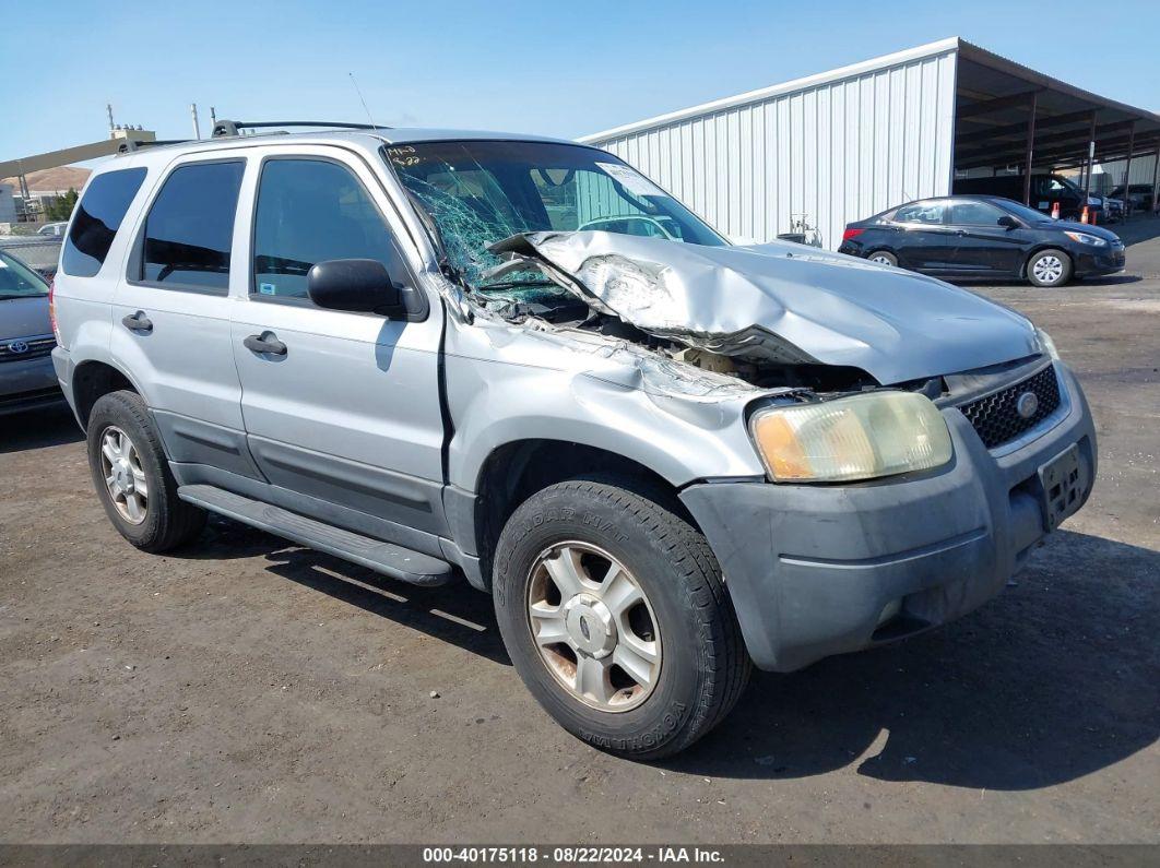 2004 FORD ESCAPE XLT Silver  Gasoline 1FMYU031X4DA19502 photo #1