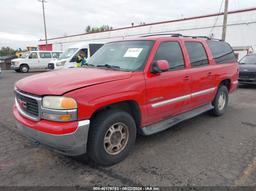 2001 GMC YUKON XL 1500 SLT Red  Gasoline 3GKFK16T61G163989 photo #3