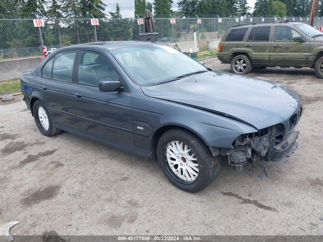 2000 BMW 540I Blue  Gasoline WBADN5344YGC95542 photo #1