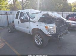 2011 FORD F-350 XLT White  Diesel 1FT8X3BT6BEB10337 photo #2