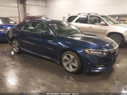 2018 HONDA ACCORD EX Blue  Gasoline 1HGCV1F40JA112339 photo #2