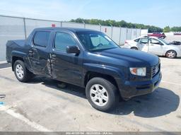 2006 HONDA RIDGELINE RT Black  Gasoline 2HJYK162X6H543495 photo #2