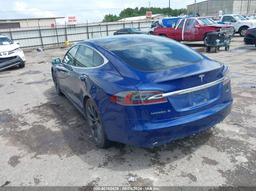 2015 TESLA MODEL S Blue  Electric 5YJSA1E29FF104437 photo #4