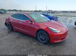 2018 TESLA MODEL 3 Red  Electric 5YJ3E1EA8JF019372 photo #2