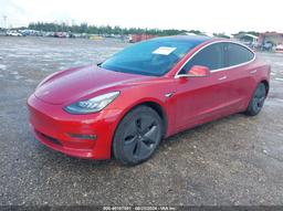 2018 TESLA MODEL 3 Red  Electric 5YJ3E1EA8JF019372 photo #3