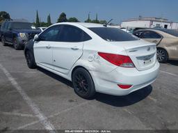 2014 HYUNDAI ACCENT GLS White  Gasoline KMHCT4AE6EU701790 photo #4