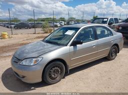 2004 HONDA CIVIC LX Beige  Gasoline JHMES15544S001848 photo #3