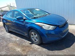 2014 HYUNDAI ELANTRA LIMITED/SE Blue  Gasoline KMHDH4AE9EU206800 photo #2