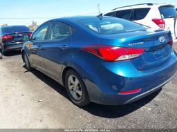 2014 HYUNDAI ELANTRA LIMITED/SE Blue  Gasoline KMHDH4AE9EU206800 photo #4