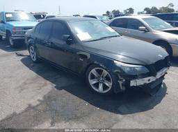 2010 BMW 528I Black  Gasoline WBANU5C56AC128917 photo #2