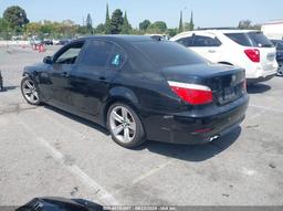 2010 BMW 528I Black  Gasoline WBANU5C56AC128917 photo #4