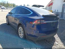 2017 TESLA MODEL X 100D/75D/90D Blue  Electric 5YJXCBE28HF053781 photo #4