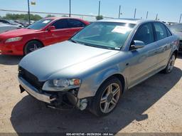 2008 AUDI A4 2.0T Silver  Gasoline WAUDF78E58A057127 photo #3