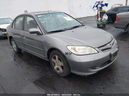 2005 HONDA CIVIC EX Gray  Gasoline 2HGES267X5H551623 photo #2