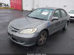 2005 HONDA CIVIC EX Gray  Gasoline 2HGES267X5H551623 photo #3