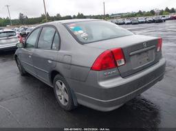 2005 HONDA CIVIC EX Gray  Gasoline 2HGES267X5H551623 photo #4