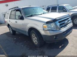 2007 FORD EXPEDITION XLT Silver  Gasoline 1FMFU16577LA88024 photo #2