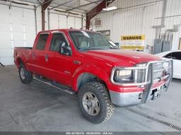 2005 FORD F-350 LARIAT/XL/XLT Red  Diesel 1FTWW31P25ED28584 photo #2