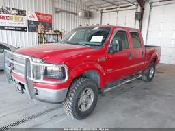 2005 FORD F-350 LARIAT/XL/XLT Red  Diesel 1FTWW31P25ED28584 photo #3