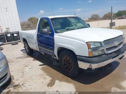 2005 CHEVROLET SILVERADO 1500 WORK TRUCK White  Gasoline 1GCEC14T25Z176428 photo #2