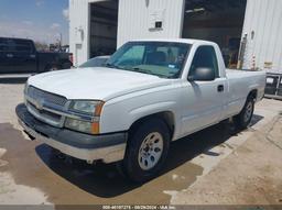 2005 CHEVROLET SILVERADO 1500 WORK TRUCK White  Gasoline 1GCEC14T25Z176428 photo #3