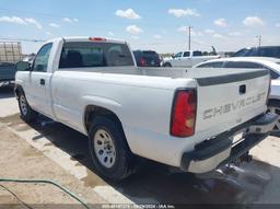 2005 CHEVROLET SILVERADO 1500 WORK TRUCK White  Gasoline 1GCEC14T25Z176428 photo #4