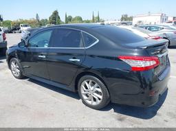 2014 NISSAN SENTRA SR Black  Gasoline 3N1AB7AP0EY253810 photo #3