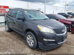 2013 CHEVROLET TRAVERSE LS Blue  Gasoline 1GNKRFED3DJ243547 photo #2