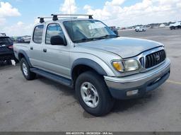 2003 TOYOTA TACOMA BASE V6 Silver  Gasoline 5TEHN72N53Z206103 photo #2