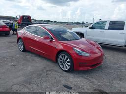 2018 TESLA MODEL 3 Red  Electric 5YJ3E1EA8JF015483 photo #2