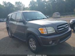 2004 TOYOTA SEQUOIA LIMITED V8 Gray  Gasoline 5TDBT48A14S233280 photo #2