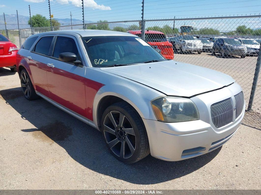 2005 DODGE MAGNUM SE Gray  Gasoline 2D4FV48T45H605825 photo #1