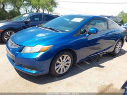 2012 HONDA CIVIC EX-L Blue  Gasoline 2HGFG3B04CH526833 photo #3