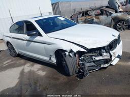 2017 BMW 540I White  Gasoline WBAJE5C38HG914019 photo #2