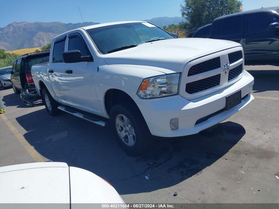 2013 RAM 1500 EXPRESS White  Gasoline 1C6RR7KT6DS582068 photo #1