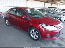 2014 FORD FOCUS SE Burgundy  Gasoline 1FADP3F21EL391856 photo #2