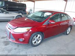 2014 FORD FOCUS SE Burgundy  Gasoline 1FADP3F21EL391856 photo #3